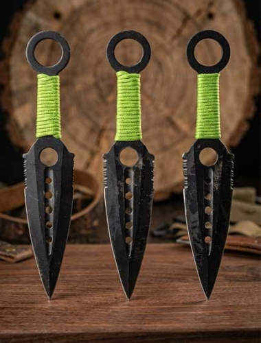 CUCHILLO PARA LANZAR X 3
