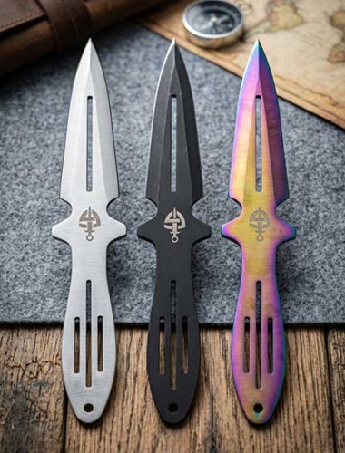 CUCHILLO PARA LANZAR X 3