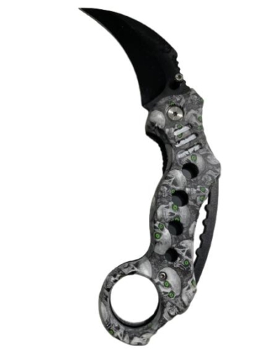 NAVAJA KERAMBIT CALAVERAS