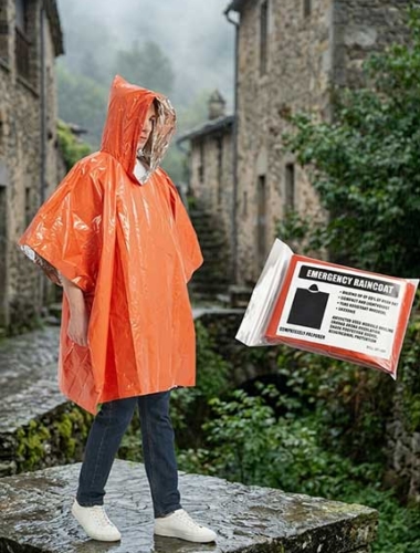 PONCHO DE EMERGENCIA
