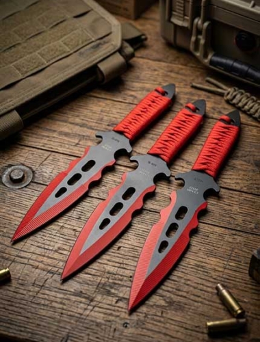 CUCHILLO PARA LANZAR X 3